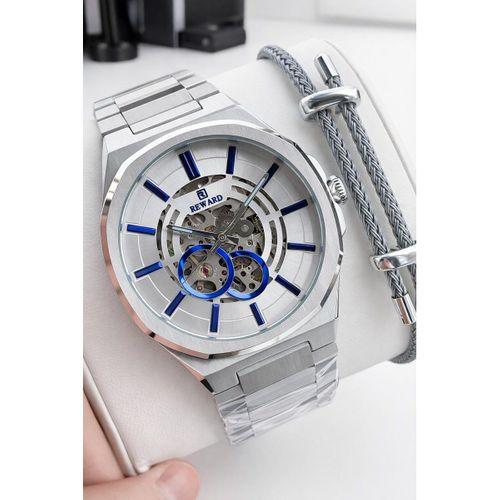 Reward 2 Yıl Garantili Otomatik Mekanizma İtalyan Bileklik Hediyeli Erkek Kol Saati W.147686.4