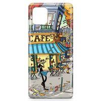 Samsung Galaxy Note 10 Lite Kılıf Paris Kafe Arka Kapak Koruma Desenli Full Koruyucu