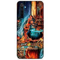 Oppo Realme 6 Kılıf Almanya (10) Full Koruma Kılıfı Helloween