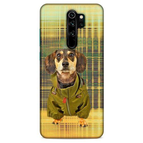 Xiaomi Redmi Note 8 Pro Kılıf Köpek Kıyafetleri (35) Fit Design Kılıf Beagle Palto