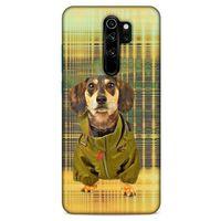 Xiaomi Redmi Note 8 Pro Kılıf Köpek Kıyafetleri (35) Fit Design Kılıf Beagle Palto