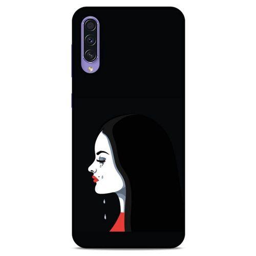 Samsung Galaxy A50s Kılıf Depresyon (29) Arka Koruma Kılıfı Pembe