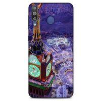 Samsung Galaxy M30 Kılıf Dünya Mimarisi (12) Koruyucu Silikon Mekke Kabe