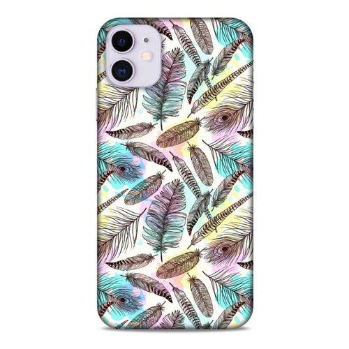 Apple Iphone 11 Kılıf Desenli Özel Seri Tüyler (2) Kabı