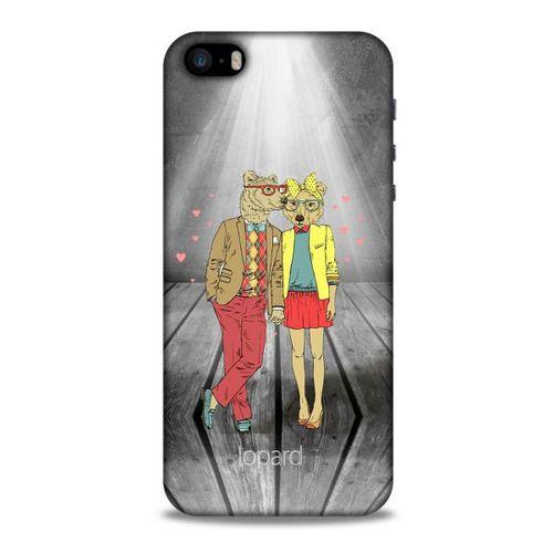 Apple Iphone 5S Kılıf FunnyMaX (35) Fit Design Kılıf Gri