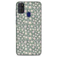 Kamuflaj 01 Samsung Galaxy M21 Kılıf Silikon Kapak