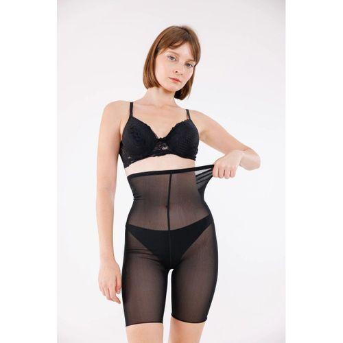 Freshness 0007 Lazer Kesim Tül Yüksek Bel Şort Korse
