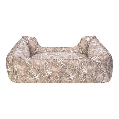 Pet Comfort Alpha  Açık Kahverengi-Beyaz Köpek Yatağı L 105x85cm