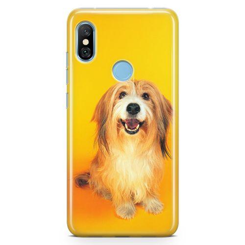 Xiaomi Redmi Note 6 Pro Kılıf Collie Arka Kapak Koruma Desenli Full Koruyucu