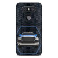 Lopard LG K41S - K51S Uyumlu Kılıf PickUpX (8) Baskılı Kılıf Gece Mavi