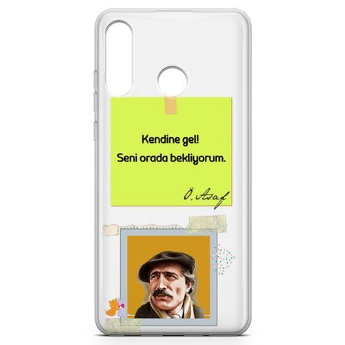 Huawei P30 Lite 2020 Kılıf Caps Özdemir Asaf Arka Kapak Koruma Desenli Full Koruyucu