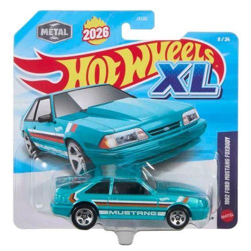 Hot Wheels XL Diecast Araba Tekli Paket 1:43 1992 Ford Mustang Foxbody JKL05
