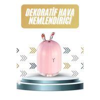 Led Işıklı Hava Nemlendirici Buhar Makinesi Dekoratif Aromaterapi