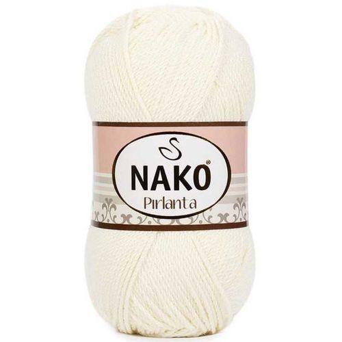 Nako Pırlanta Örgü İpi 300 Ekru