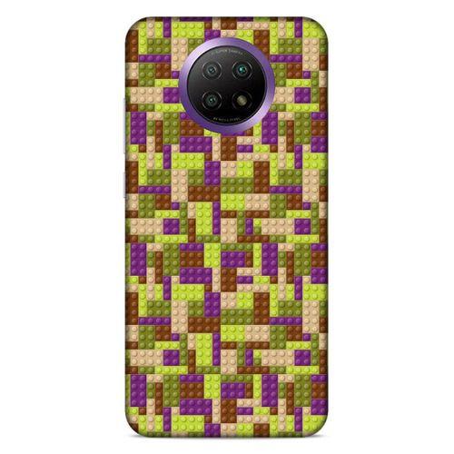 Lopard Xiaomi Redmi Note 9 5g Uyumlu Kılıf BloX (50) Shockproof Kılıf Kahve Yeşil