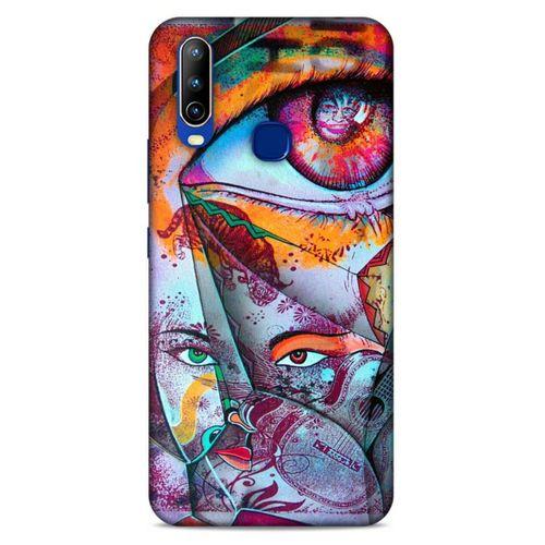 Lopard General Mobile GM 10 Uyumlu Kılıf Sürreal Yüzler ♀ (14) Lansman Kılıf Desenli