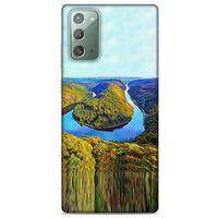 Samsung Galaxy Note 20 Kılıf Almanya (49) Ultra Silikon Kılıf Saarschleife