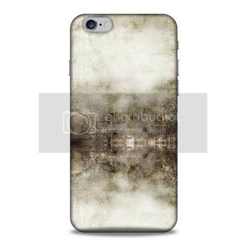 Paslı Renkler Beyaz Siyah Apple Iphone 6 Plus Kılıf