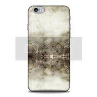 Paslı Renkler Beyaz Siyah Apple Iphone 6 Plus Kılıf