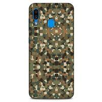 Kamuflaj 42 Samsung Galaxy A30 Kılıf Silikon Kapak