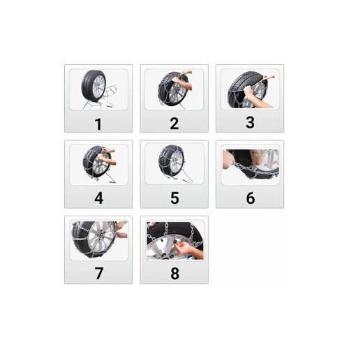 Oto Lastik Kar Zinciri 255/65/r17 4x4 Tipi Binek Suv Minibüs Takmatik Kolay Montaj