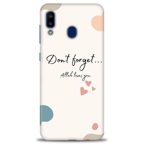 Samsung Galaxy A20 Kılıf HD Baskılı Kılıf - Fragile + Tam Ekran Koruyucu