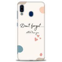 Samsung Galaxy A20 Kılıf HD Baskılı Kılıf - Fragile + Tam Ekran Koruyucu