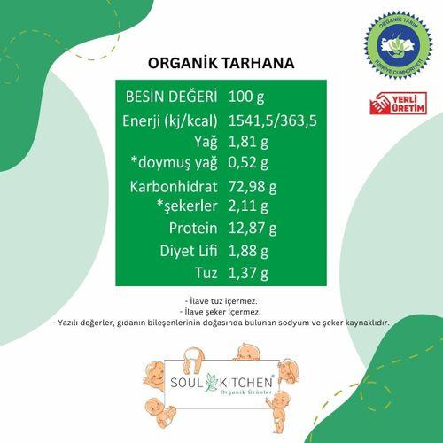 Organik Tarhana cam 350gr (İlave Tuzsuz)