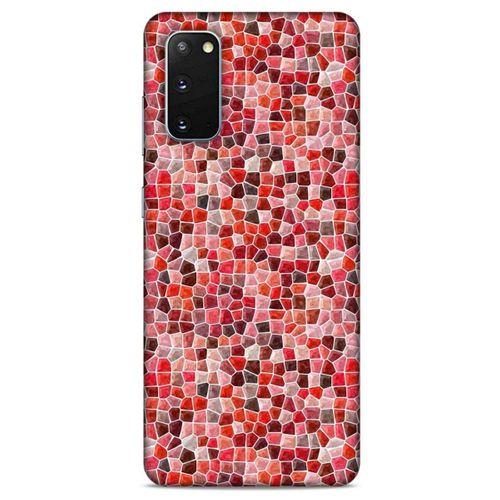 Mermer Desenli (44) Tema Tough Armor Kılıf Kardinal Samsung Galaxy S20 Kılıf