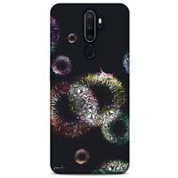 Y.Liva-2021 Özel Seri Siyah Soyut-36 Oppo A5 2020 Kılıf Silikon Kapak