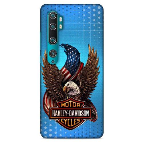 Xiaomi Mi Note 10 Pro Uyumlu Kılıf Motorsiklet (38) Neo Hybrid Kılıf Harley Davidson
