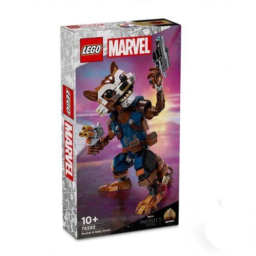 Eğitici Oyuncak LEGO Super Heroes Rocket ve Bebek Groot 76282