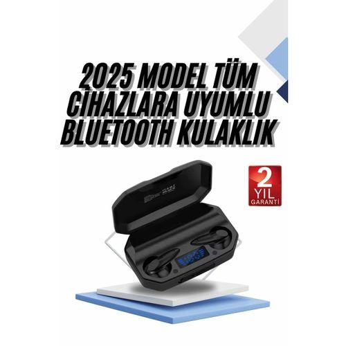 Kulaklık Bluetooth 5 2 Kablosuz Kulakiçi Rgb Işıklı Çift Mikrofonlu