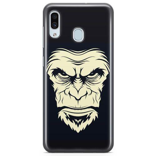 Samsung Galaxy A30 Kılıf Maymunlar Cehennemi Arka Kapak Koruma Desenli Full Koruyucu