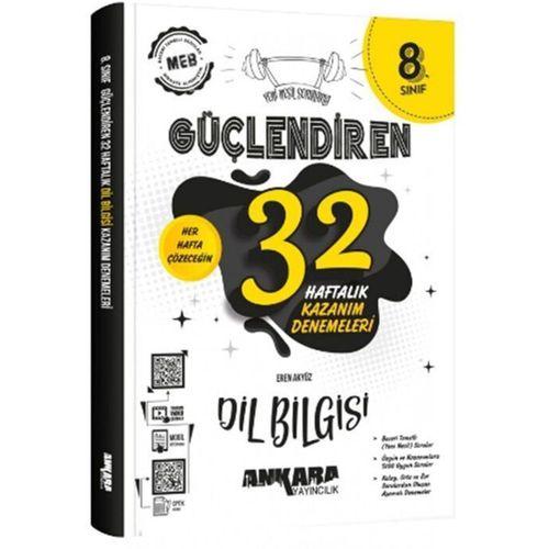 8. Sınıf Dil Bilgisi Güçlendiren Haftalık Kazanım Denemeleri Ankara Yayıncılık