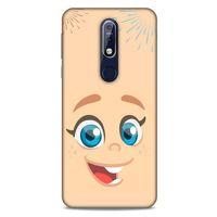 Emojix (54) Nokia 7.1 Kılıf Silikon Kapak Desenli
