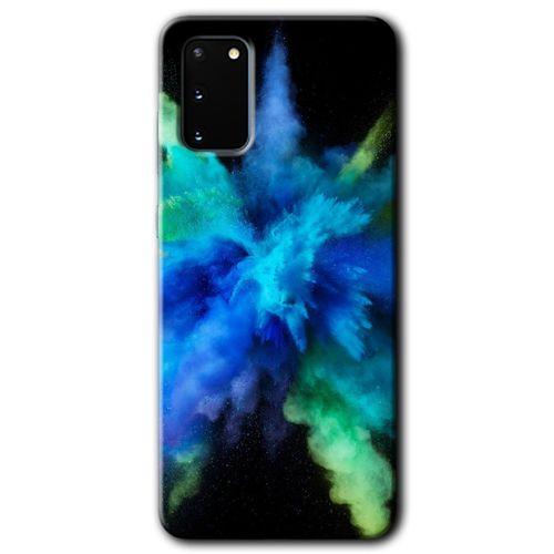 Samsung Galaxy S20 Kılıf HD Desen Baskılı Arka Kapak - Karışım 1