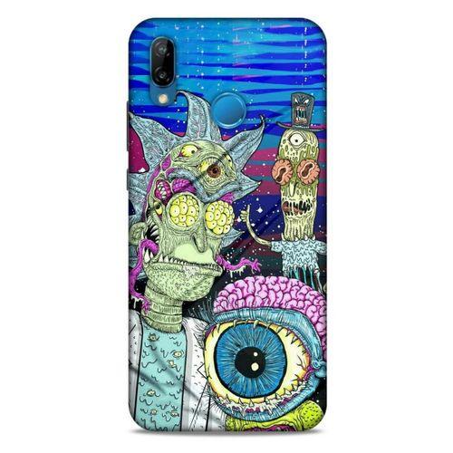 Huawei P20 Lite Uyumlu Kılıf Rick And Morty (49) Ultra Silikon Kılıf Decoy Summers