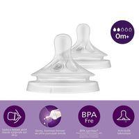 Philips Avent Doğal Tepkili Natural Response 2li Biberon Emziği 2No 0+ Ay