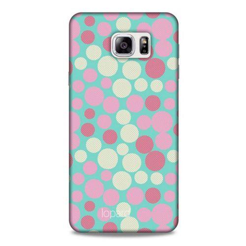 Samsung Galaxy Note 5 Kılıf Pastel Renkler (50) Shockproof Kılıf Bordo Pembe