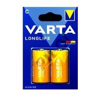 Varta Alkalin Pil C Orta Boy 2Li 1,5V