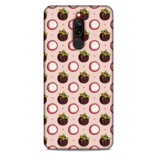 Frutix Mangosteen 03 Xiaomi Redmi 8 Kılıf Desenli Silikon