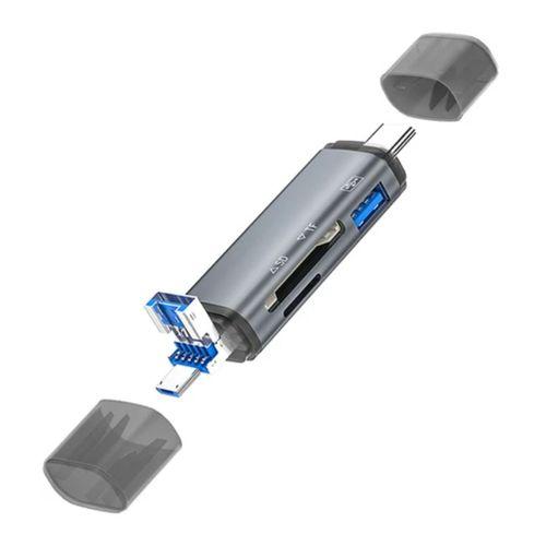 ZR286 Ads307 3 In 1 Type-C Card Reader