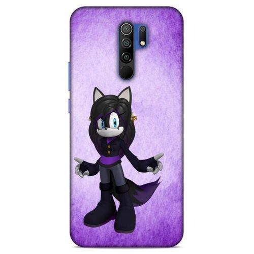 Lopard Xiaomi Redmi 9 Uyumlu Kılıf GameX (18) Telefon Kılıfları Siyah Mor