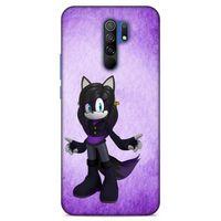 Lopard Xiaomi Redmi 9 Uyumlu Kılıf GameX (18) Telefon Kılıfları Siyah Mor