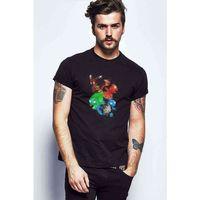 Pokemon Hd 3d Mobile Full Baskılı Siyah Erkek Tshirt