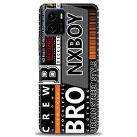 Vivo Y21S Kılıf HD Baskılı Kılıf - NxBoy + Tam Ekran Koruyucu