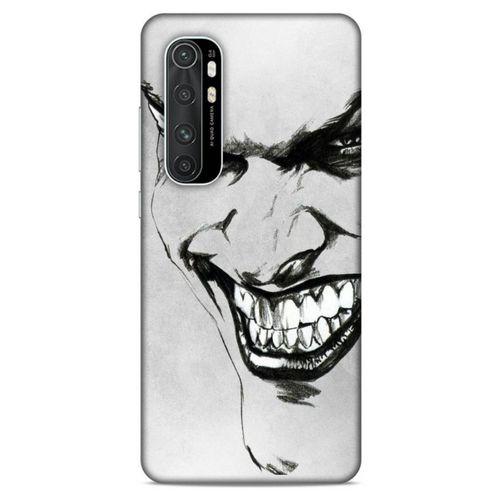 Xiaomi Mi Note 10 Lite Uyumlu Kılıf Joker (8) Baskılı Kılıf Beyaz