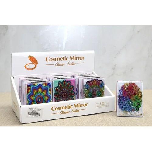 Mandala Desenli Hareketli Sulu El Aynası Alk4583