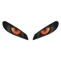 CF MOTO Cf Moto 250 Sr 2020 - 2024 Uyumlu Far Sticker Turuncu